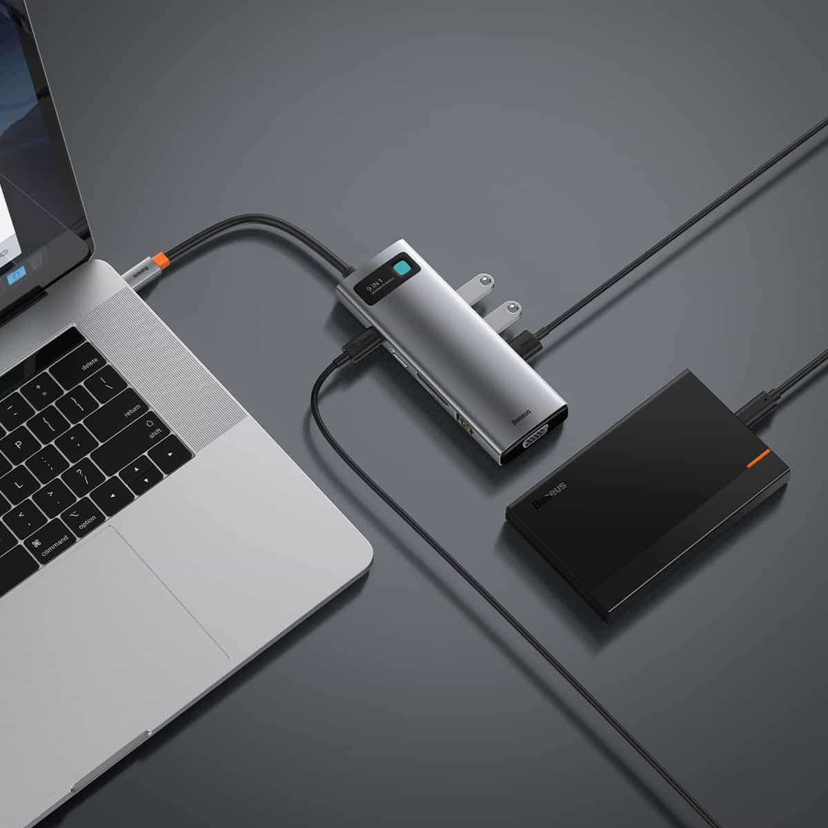 Baseus Hub 9 en 1