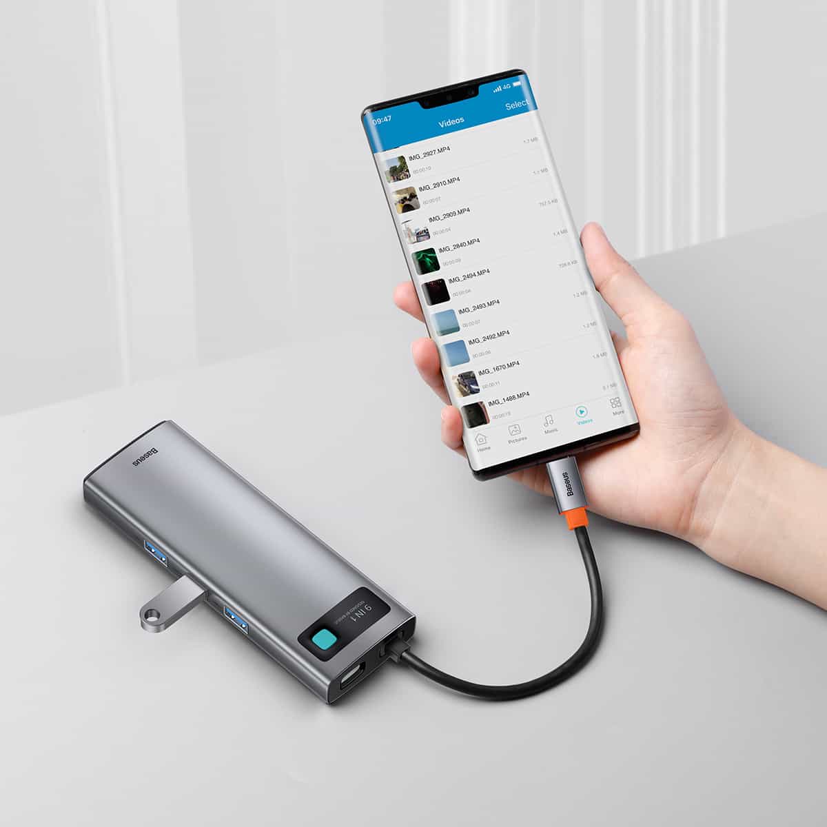 Baseus Hub 9 en 1