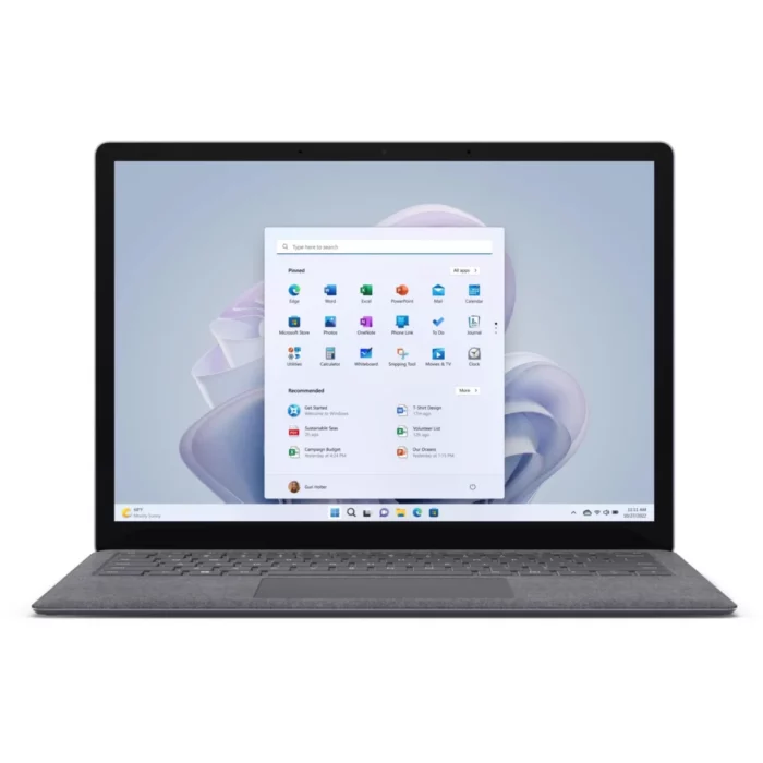 Microsoft surface laptop 5 I7 12 Gen 8GB 256GB SSD NVME 15″