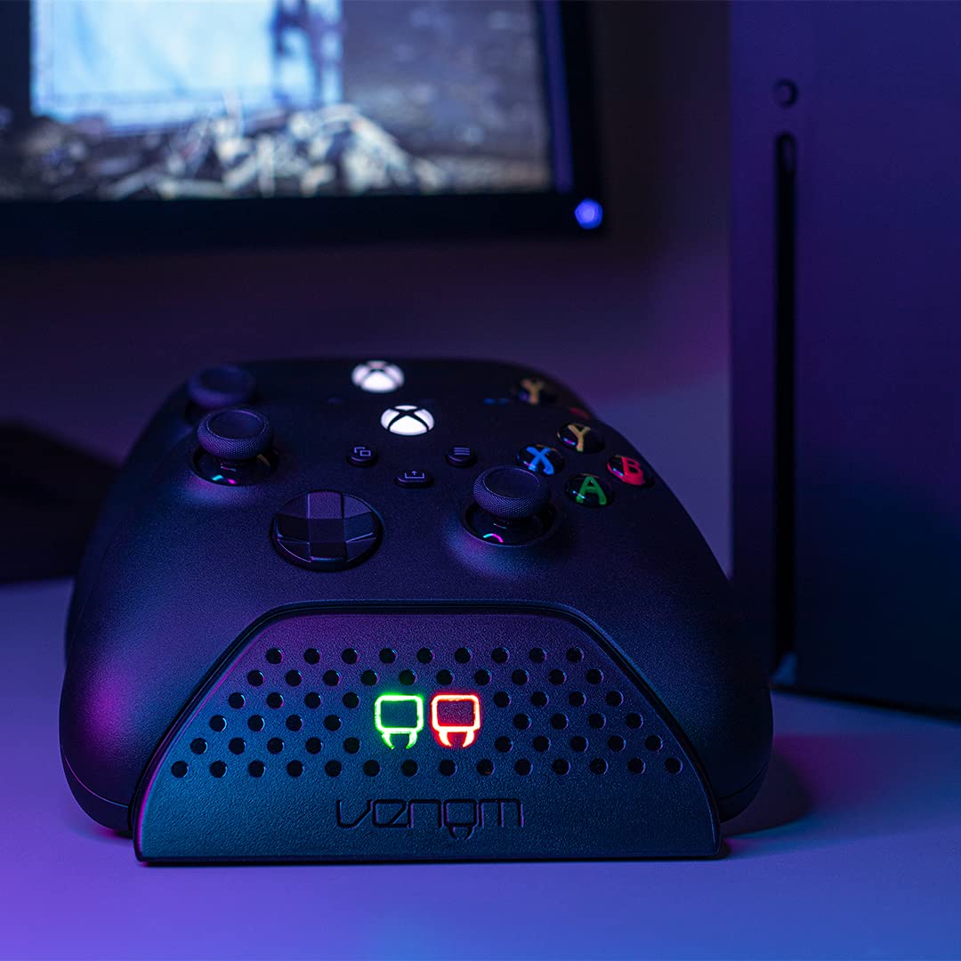 Venom Twin Charging Dock with 2 x Rechargeable Battery Packs