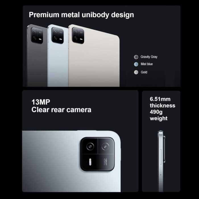 Xiaomi Pad 6 6Gb 128Gb + Flip Cover