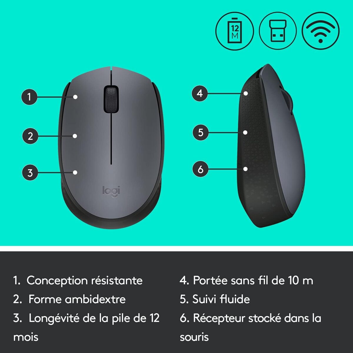 Logitech M170