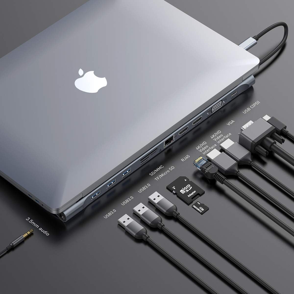 Baseus Hub 11 en 1