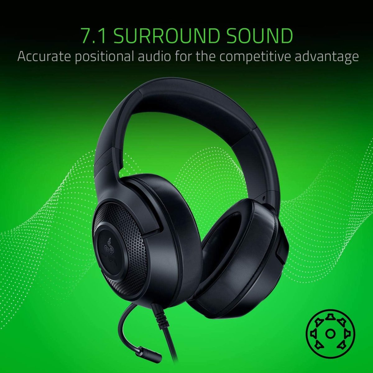Casque de jeu Razer Kraken X Lite
