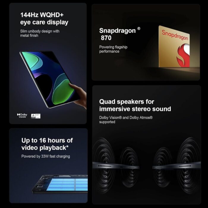Xiaomi Pad 6 6Gb 128Gb + Flip Cover