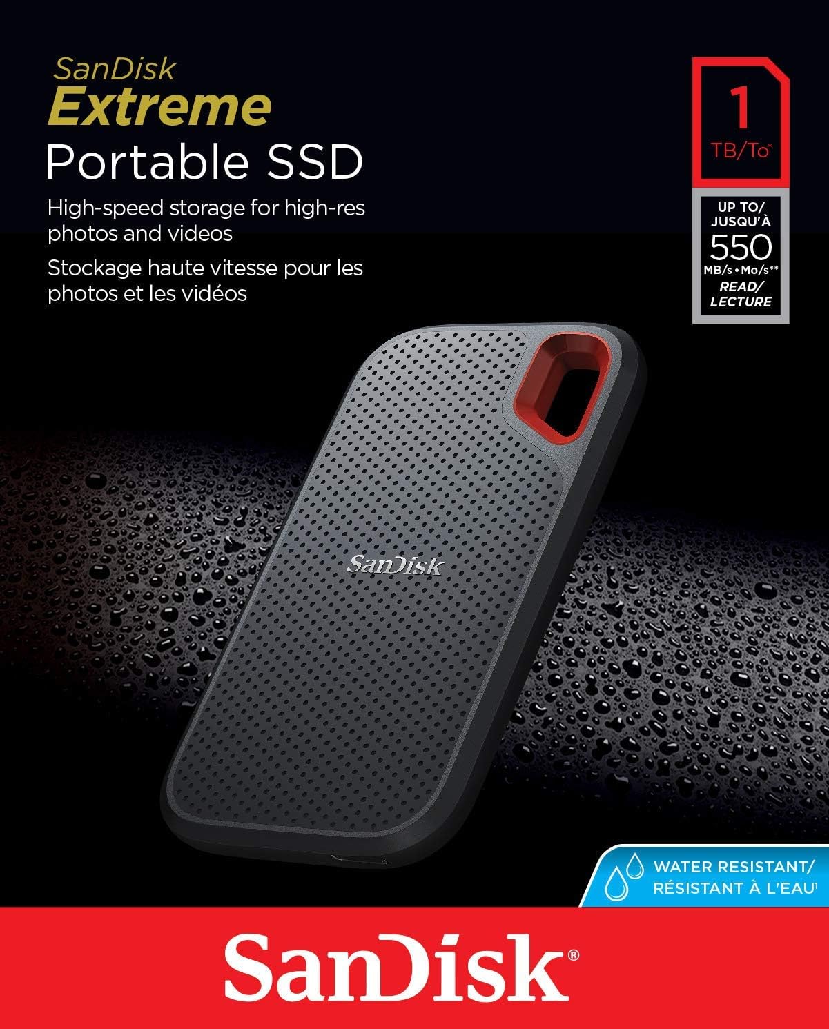 SanDisk Disque Portable SSD 1TB
