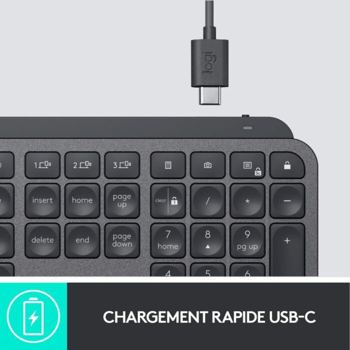 Logitech MX Keys Plus Wireless (Graphite)
