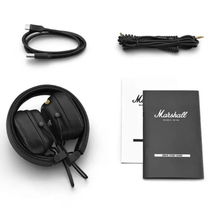 Casque sans fil Bluetooth Marshall Major IV Marron Exclusivité