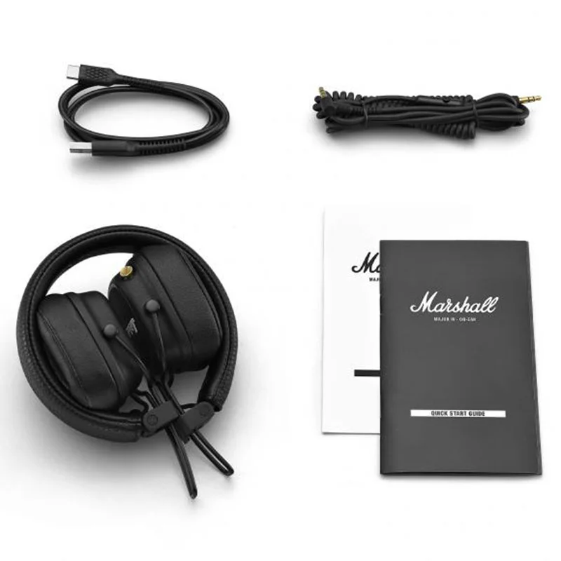Casque sans fil Bluetooth Marshall Major IV Marron Exclusivité