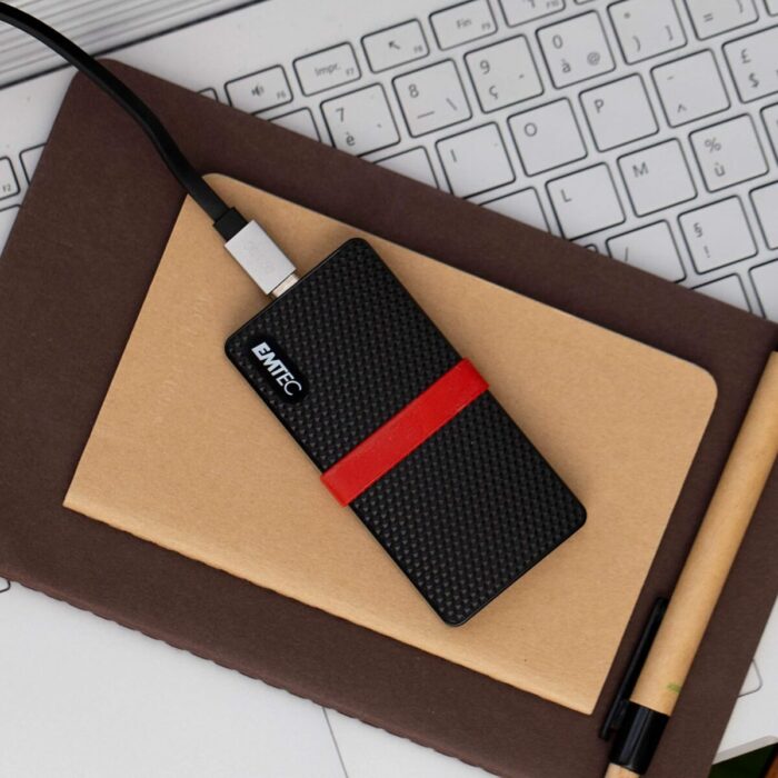 Emtec X200 Disque SSD Portable 512Gb 3.1″