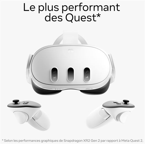 Meta Oculus Quest 3 512 Go – Casque de réalité virtuelle