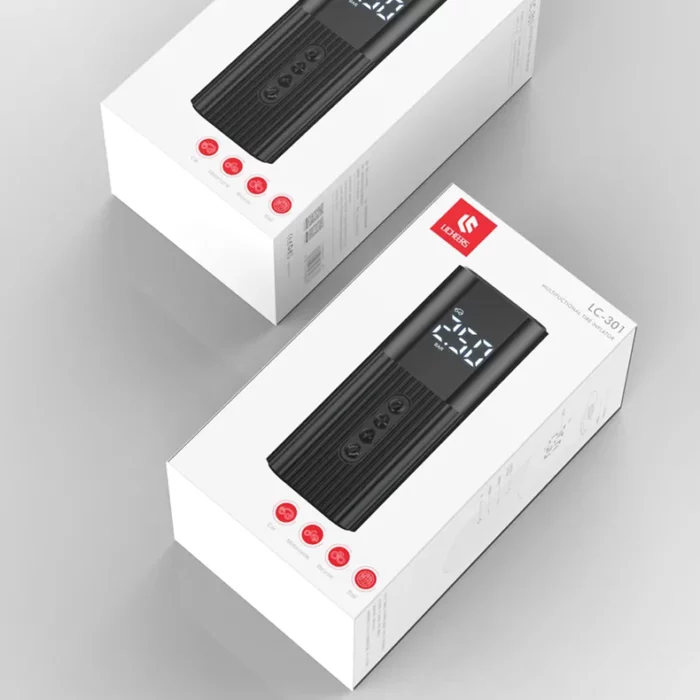 Pompe à air LC-301 mini car air pump digital Auto Tire Inflator Car Tyre compressor