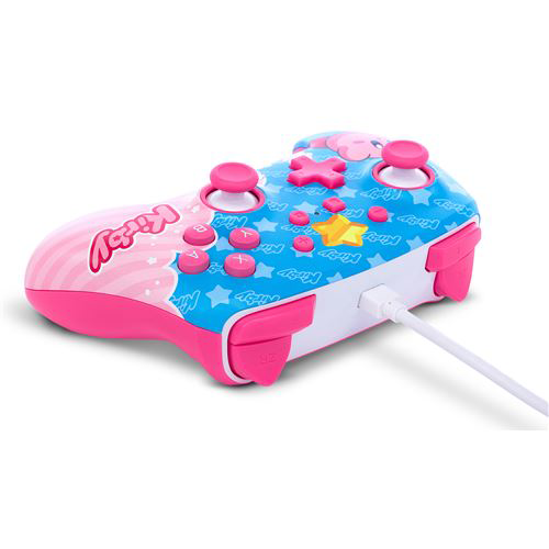 Manette Filaire Améliorée pour Nintendo Switch Kirby