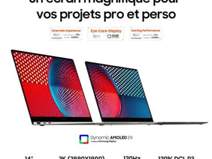 Samsung Galaxy Book 3 Pro 940XFG-KC1 i7 1360P 16GB 512Go NVME 14″