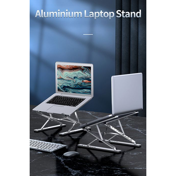 Support d’ordinateur portable réglable en aluminium pour MC N8 Macbook tablette Table coussin de refroidissement pliable