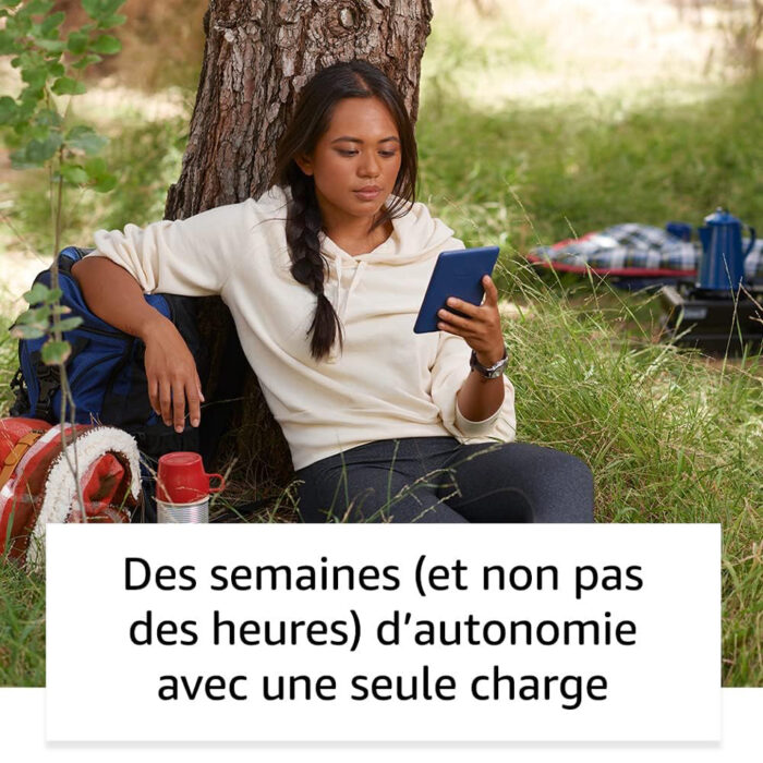 Kindle (modèle 2022) | Le Kindle le plus léger et compact à ce jour | Écran haute résolution 6″ 300 ppp et deux fois plus de stockage | Sans publicités | Noir