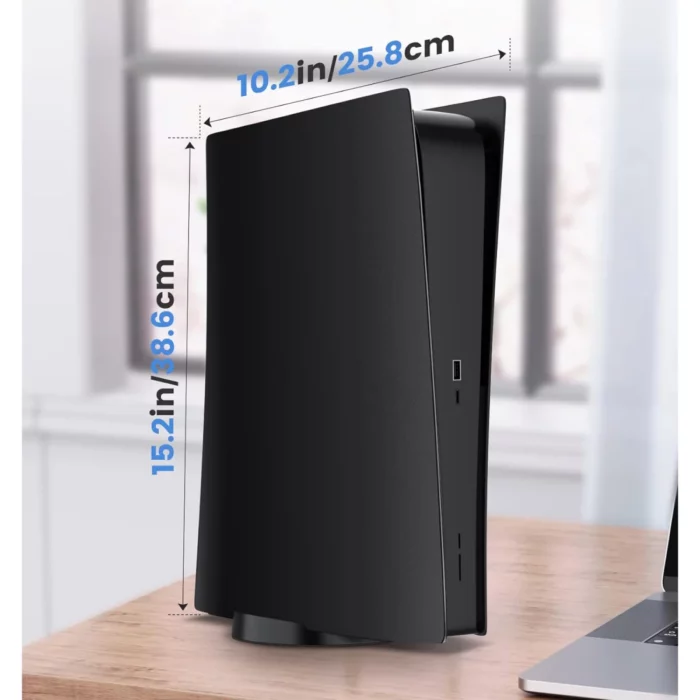 Façade PS5 Standard Cover – Noir Rabat Maroc