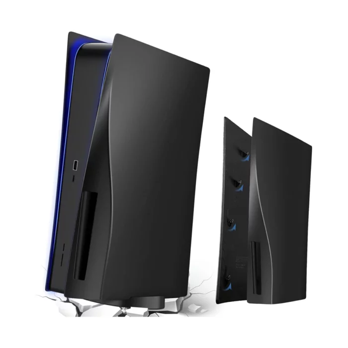 Façade PS5 Standard Cover – Noir Rabat Maroc