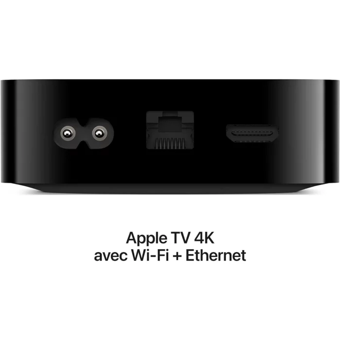 Apple TV 4K Wi‑FI + Ethernet avec 128 Go de Stockage (3e génération)