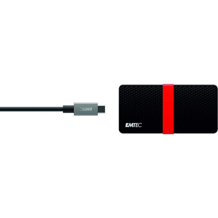 Emtec X200 Disque SSD Portable 512Gb 3.1″