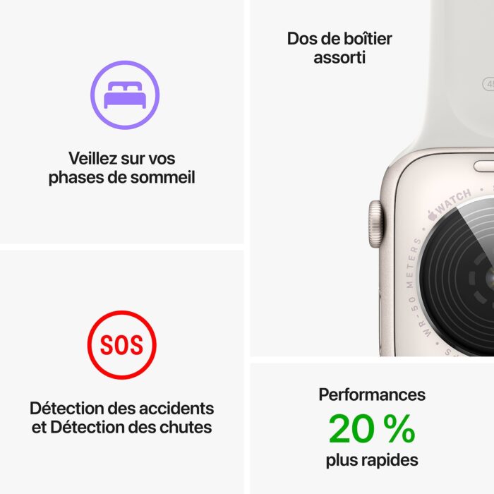 Apple Watch SE 2ᵉ génération (44 MM/GPS)