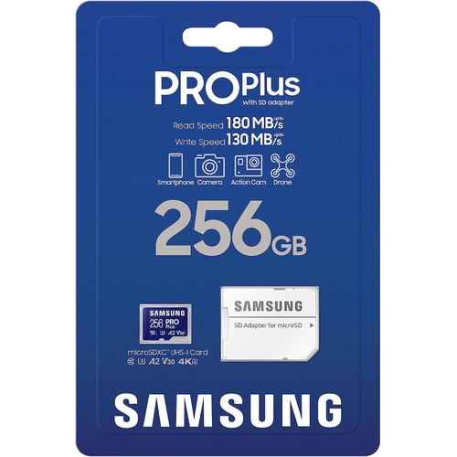 Samsung PRO Plus 256Go SD Card