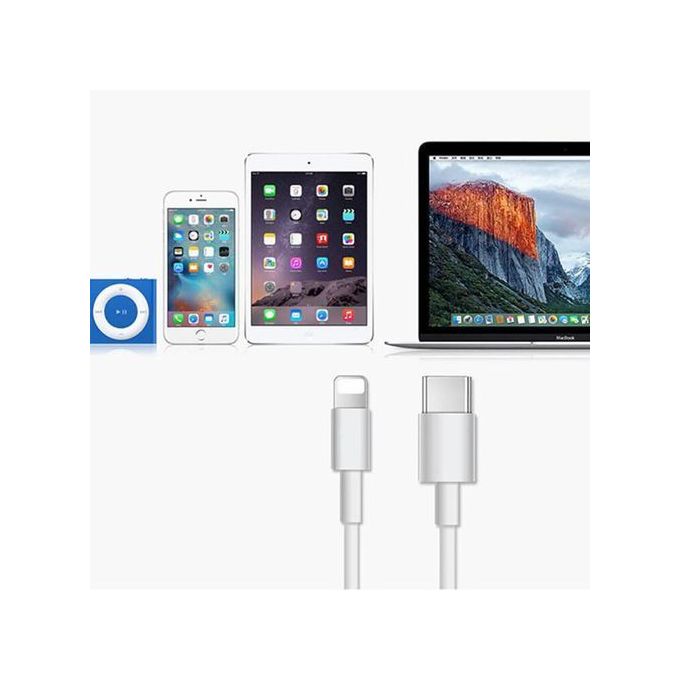 Câble USB Type-C vers Lightning 2M