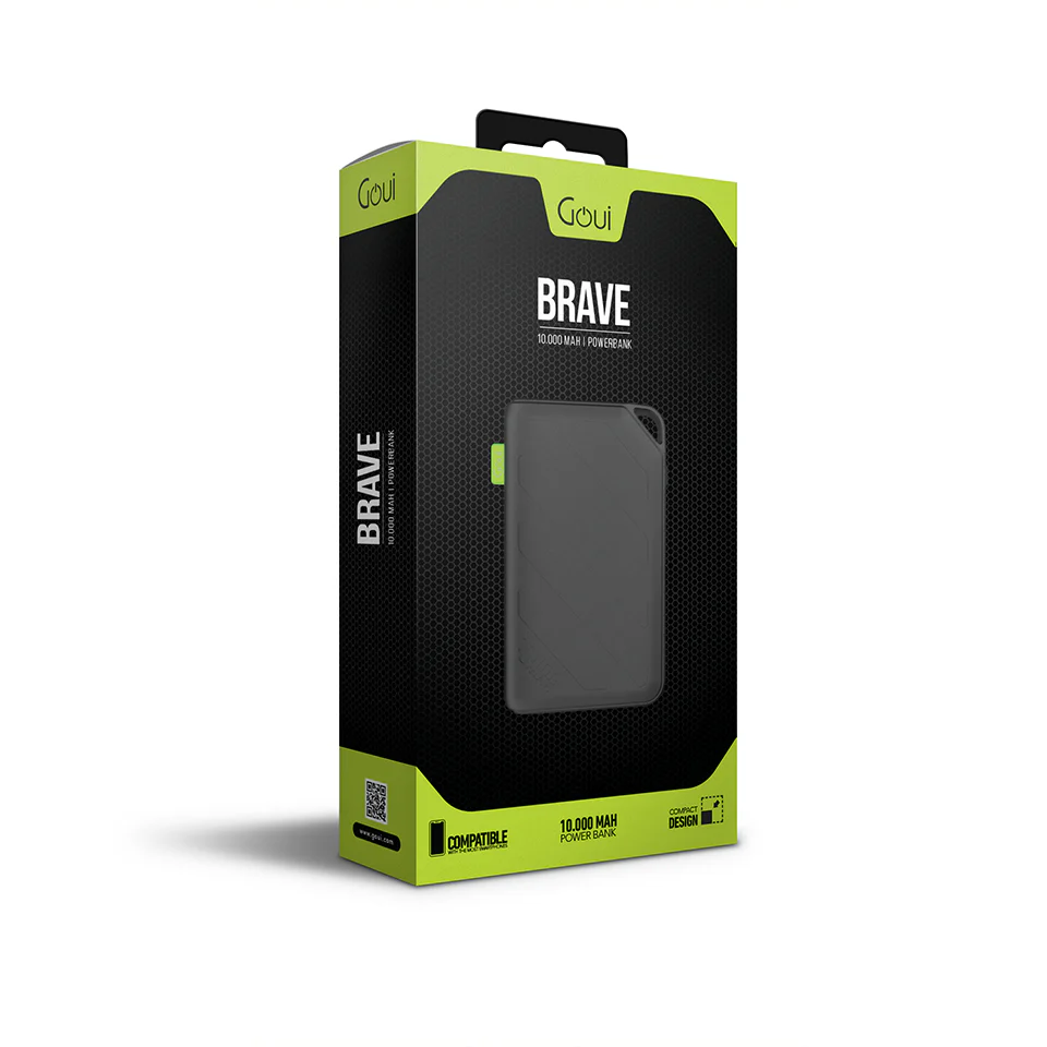 Goui New Brave Power Bank fast charge 10000 mAh