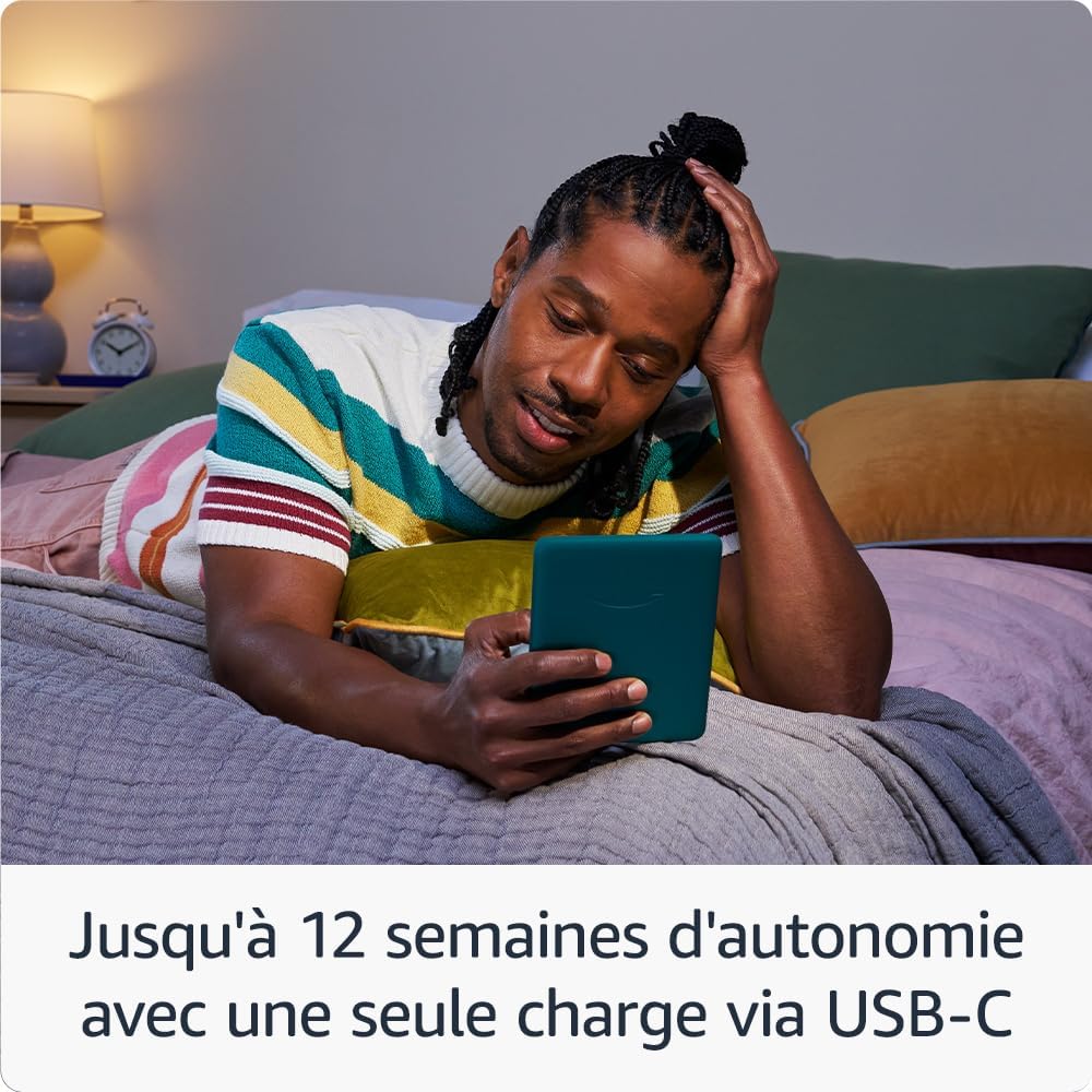 Kindle Paperwhite 12ème Génération 16Go – Écran 7″ – Amazon