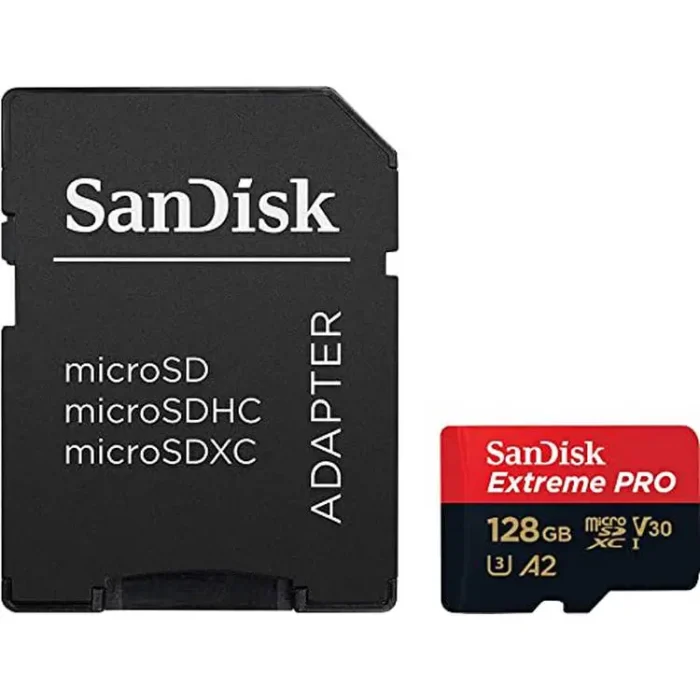 SanDisk Extreme Pro micro SDXC UHS-I 200MB/s – GoPro, DJI, Insta360, 4K UHD