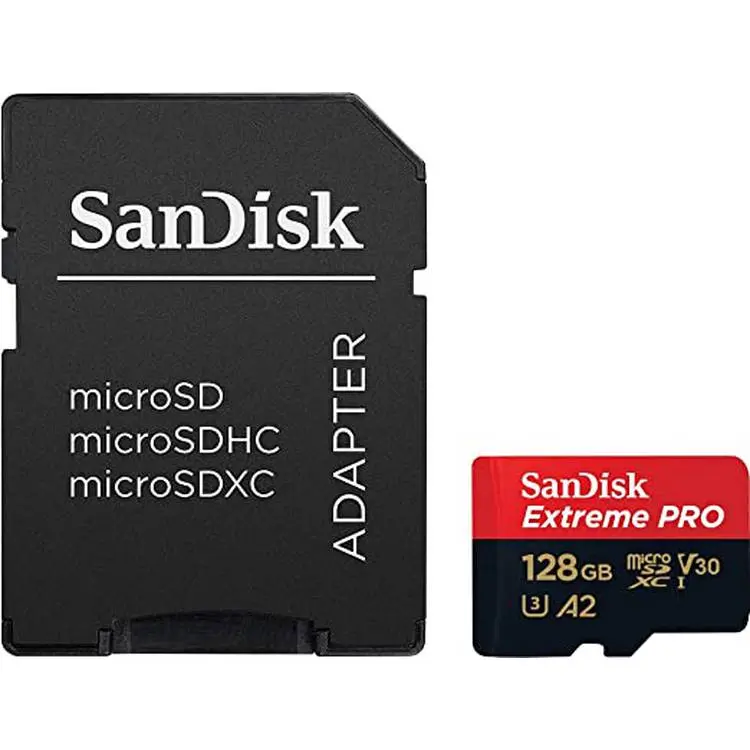 SanDisk Extreme Pro micro SDXC UHS-I 200MB/s – GoPro, DJI, Insta360, 4K UHD