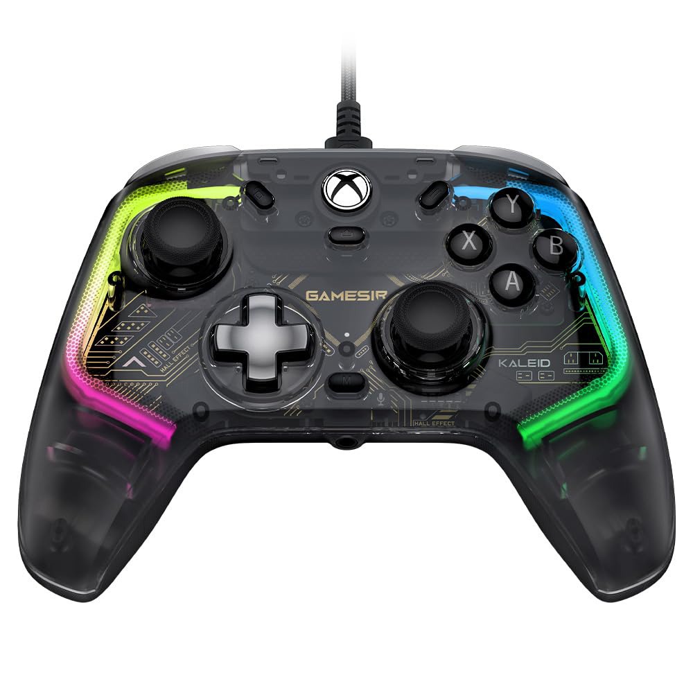 Manette filaire GameSir Kaleid pour Xbox Series X|S, Xbox One, Windows 10/11 et Steam