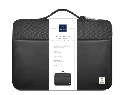 WIWU Laptop Sleeve 14″ – Housse de Protection pour Ordinateur Portable