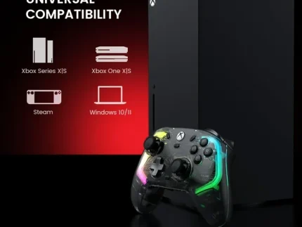 Manette filaire GameSir Kaleid pour Xbox Series X|S, Xbox One, Windows 10/11 et Steam