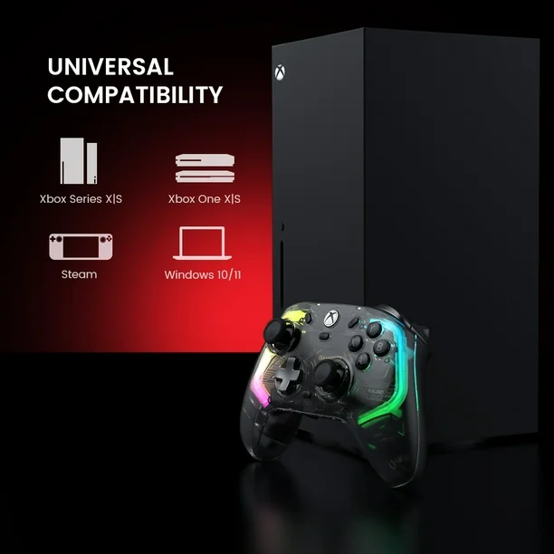 Manette filaire GameSir Kaleid pour Xbox Series X|S, Xbox One, Windows 10/11 et Steam