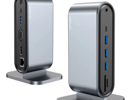 Airplus Station d’accueil USB-C Multiport 12-En-1