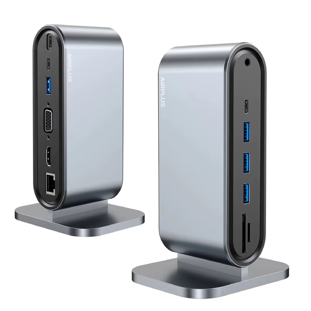 Airplus Station d’accueil USB-C Multiport 12-En-1