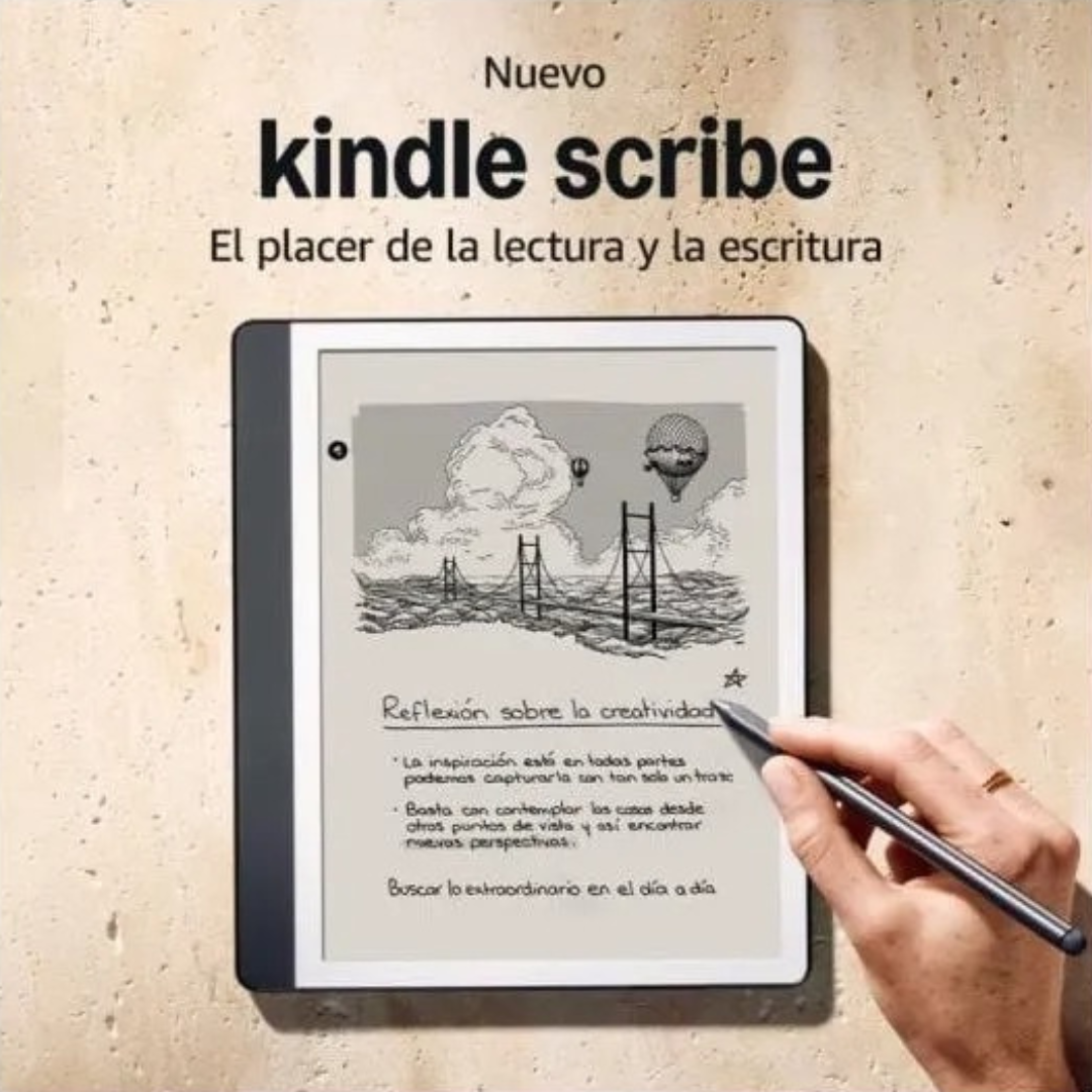 Amazon Kindle Scribe (2024) – 16 Go – Gris avec Stylet Premium
