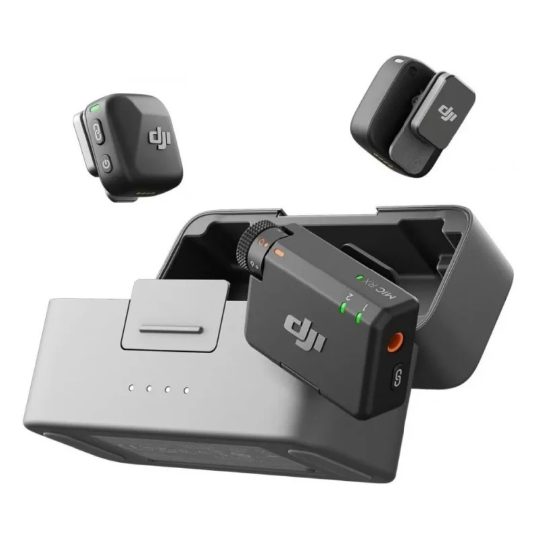 DJI Mic Mini 2 Kit 2TX 1RX Micro sans fil caméra pro