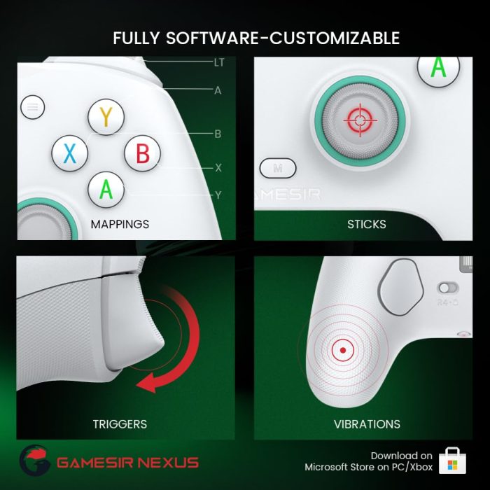 Manette GameSir G7 SE Filaire pour Xbox Series X|S, Xbox One & Windows 10/11