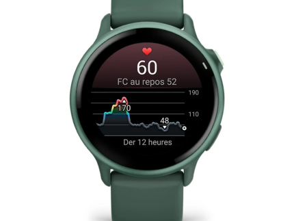 Garmin vívoactive® 6 Metallic Jasper Green montre connectée