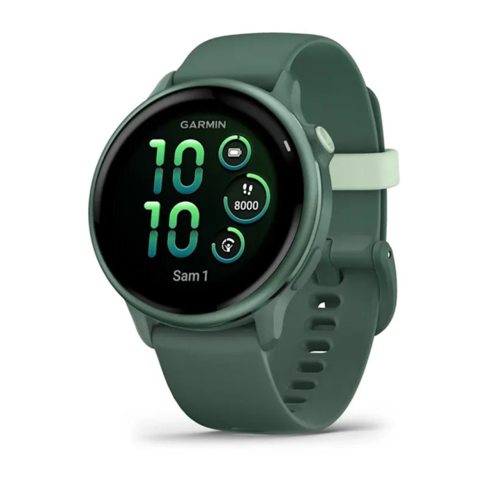 Garmin vívoactive® 6 Metallic Jasper Green montre connectée