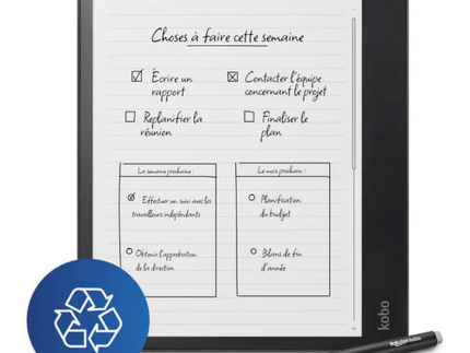 Kobo Elipsa 2E Pack 10.3” E-Ink 32 Go