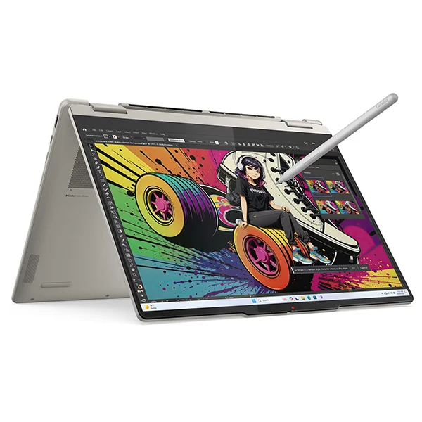 Lenovo Yoga 7 2-in-1 OLED Ryzen AI 5 340 – 16Go RAM, 512Go SSD