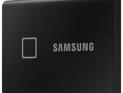 Samsung Portable SSD T7 Touch 2To Noir avec cryptage des données USB 3.2 Gen 2 (MU-PC2T0K/WW)