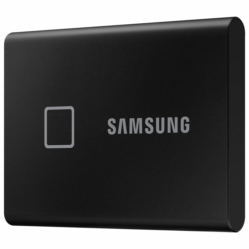 Samsung Portable SSD T7 Touch 2To Noir avec cryptage des données USB 3.2 Gen 2 (MU-PC2T0K/WW)