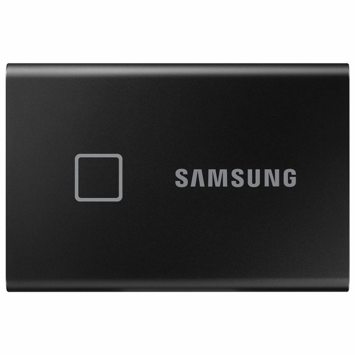 Samsung Portable SSD T7 Touch 2To Noir avec cryptage des données USB 3.2 Gen 2 (MU-PC2T0K/WW)