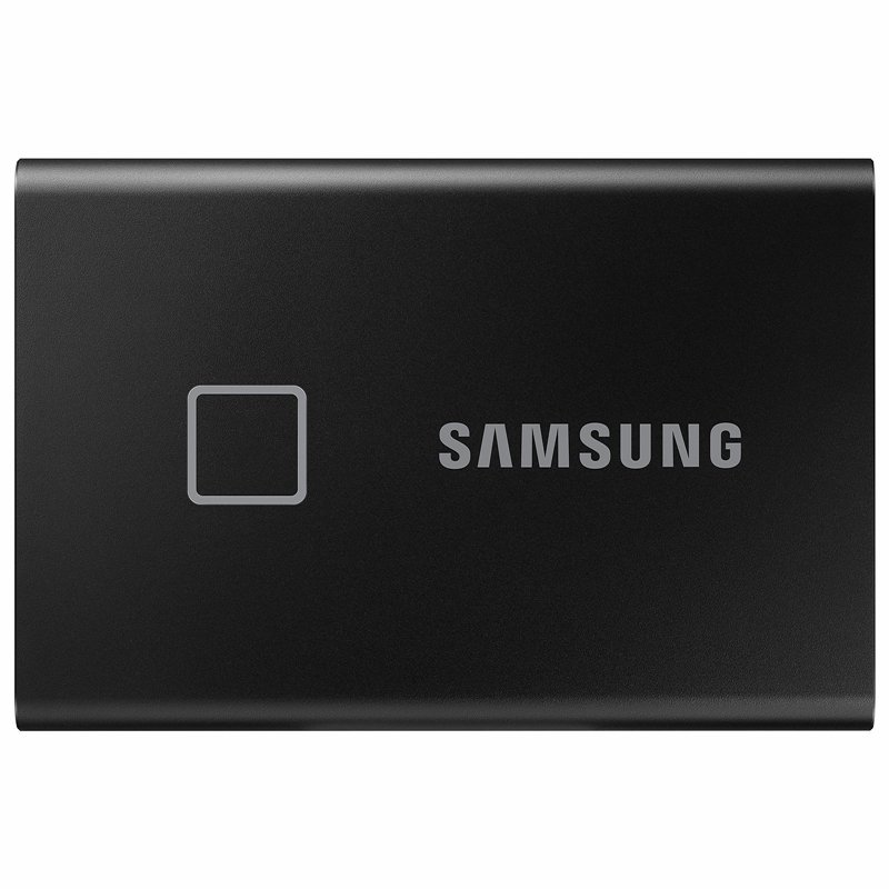 Samsung Portable SSD T7 Touch 2To Noir avec cryptage des données USB 3.2 Gen 2 (MU-PC2T0K/WW)