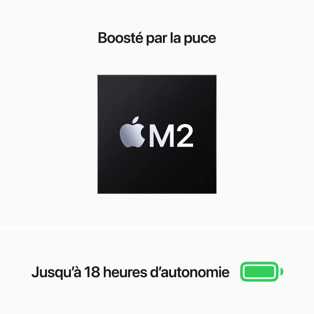 MacBook Air 13″ M2 8 Go 256 Go Occasion