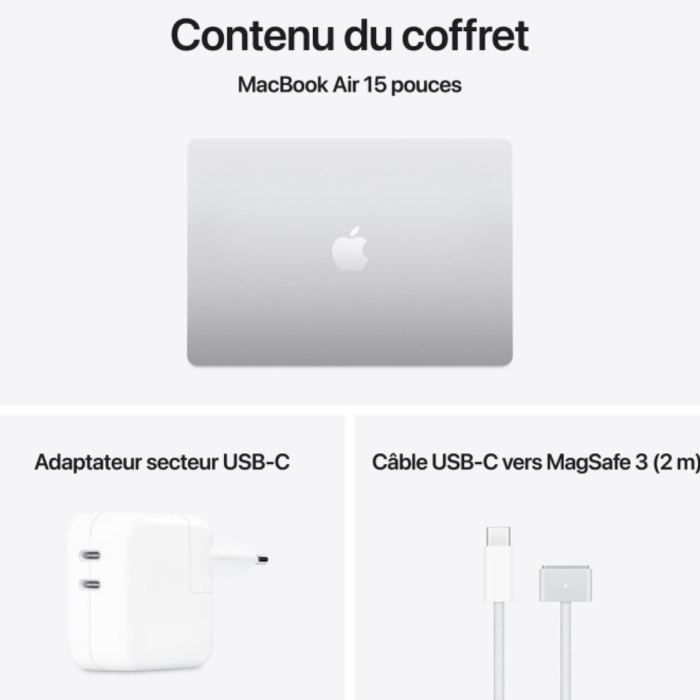 MacBook Air 15 M4 – 16Go/256Go QWERTY